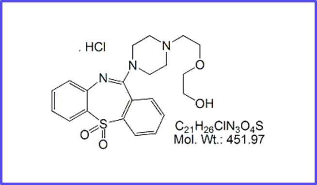 Quetiapine Sulfone (HCl Salt)